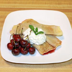 Cherry Crepes - Nalesniki