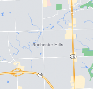 Rochester Hills map